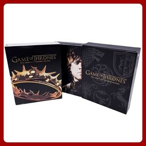 HBO Game Of Thrones Season 2 Complete Blu-Ray Box Set‎ Tyrion Slipcase EUC